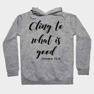 Romans 12 9 Hoodie